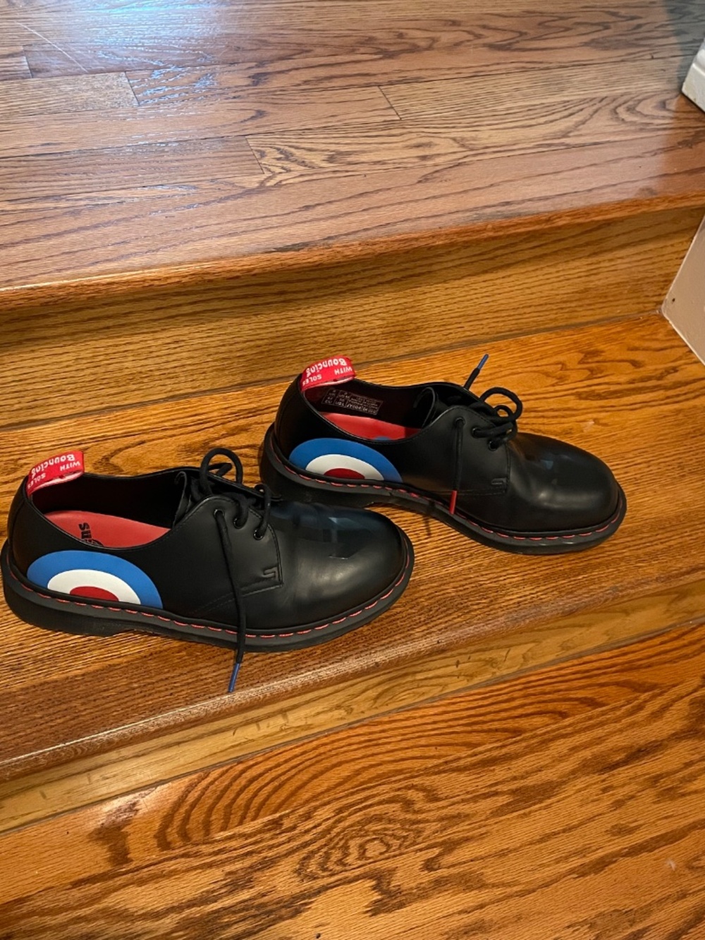 RARE Dr. Martens x The Who 1461 leather oxford shoes 🎸🇬🇧